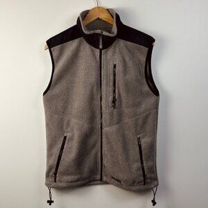 Misty Mountain fleece vest  2 tone grey black  S